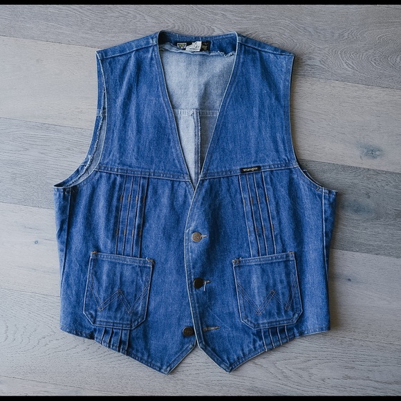 Vintage jean vest - Picture 1 of 1